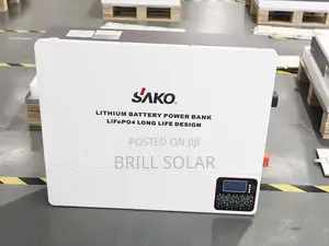 10kwh-51.2v Sako Solar Lithium Battery (Li-Wall Series)