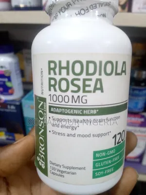 Bronson Rhodiola Rosea 1000mg X120 Veg Caps