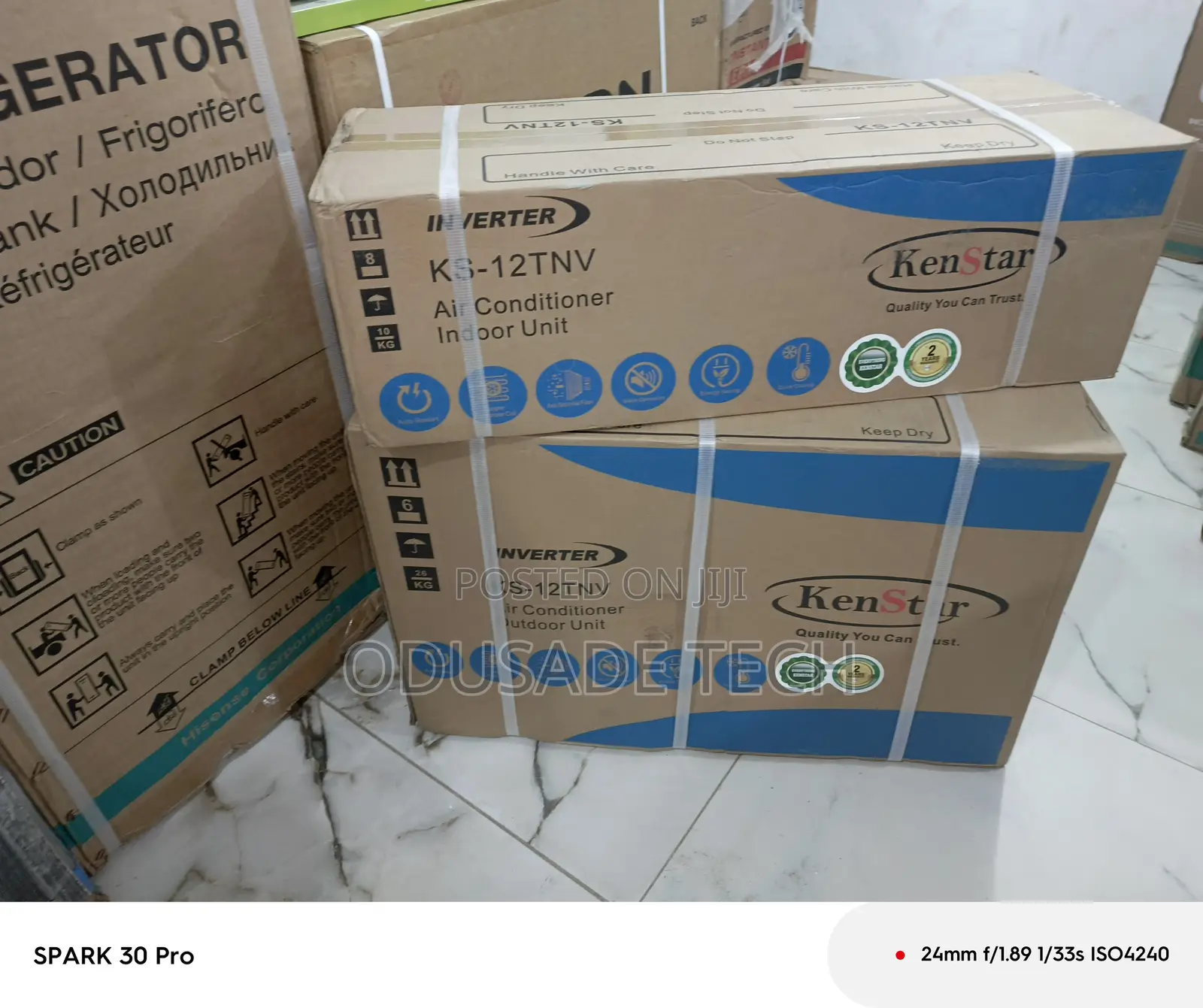 Kenstar 1.5hp Ac + Fitting Pack