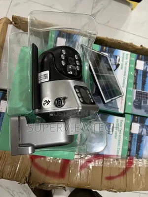 Solar Powered Auto Tracking CCTV Camera