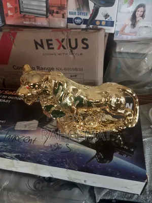Golden Tiger Figurine