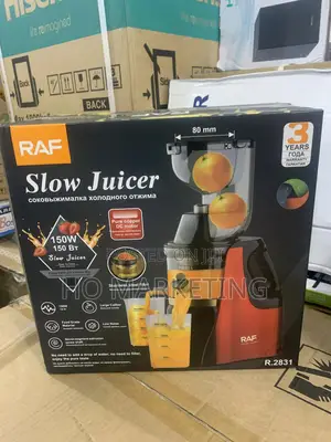 Raf R.2831 Masticating Juicer – Low-Speed, High-Performance