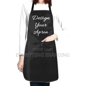 Barber Shop Apron Branding for Salon Haircut Shaving