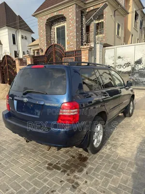 Toyota Highlander Limited V6 AWD 2003 Blue