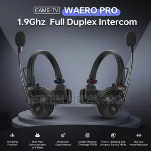 Came-Tv Waero Pro Wireless Intercom Headset- 2 Pack