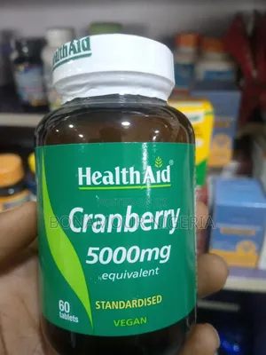 Healthaid Cranberry 5000mg X60 Veg Tabs