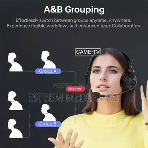 Came-Tv Waero Pro Wireless Intercom Headset - 3 Pack