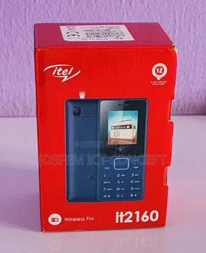 New Itel it2160 Blue