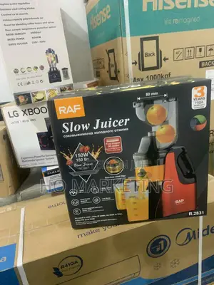 Raf R.2702 250w Juicer – Reverse Function for Easy Cleaning
