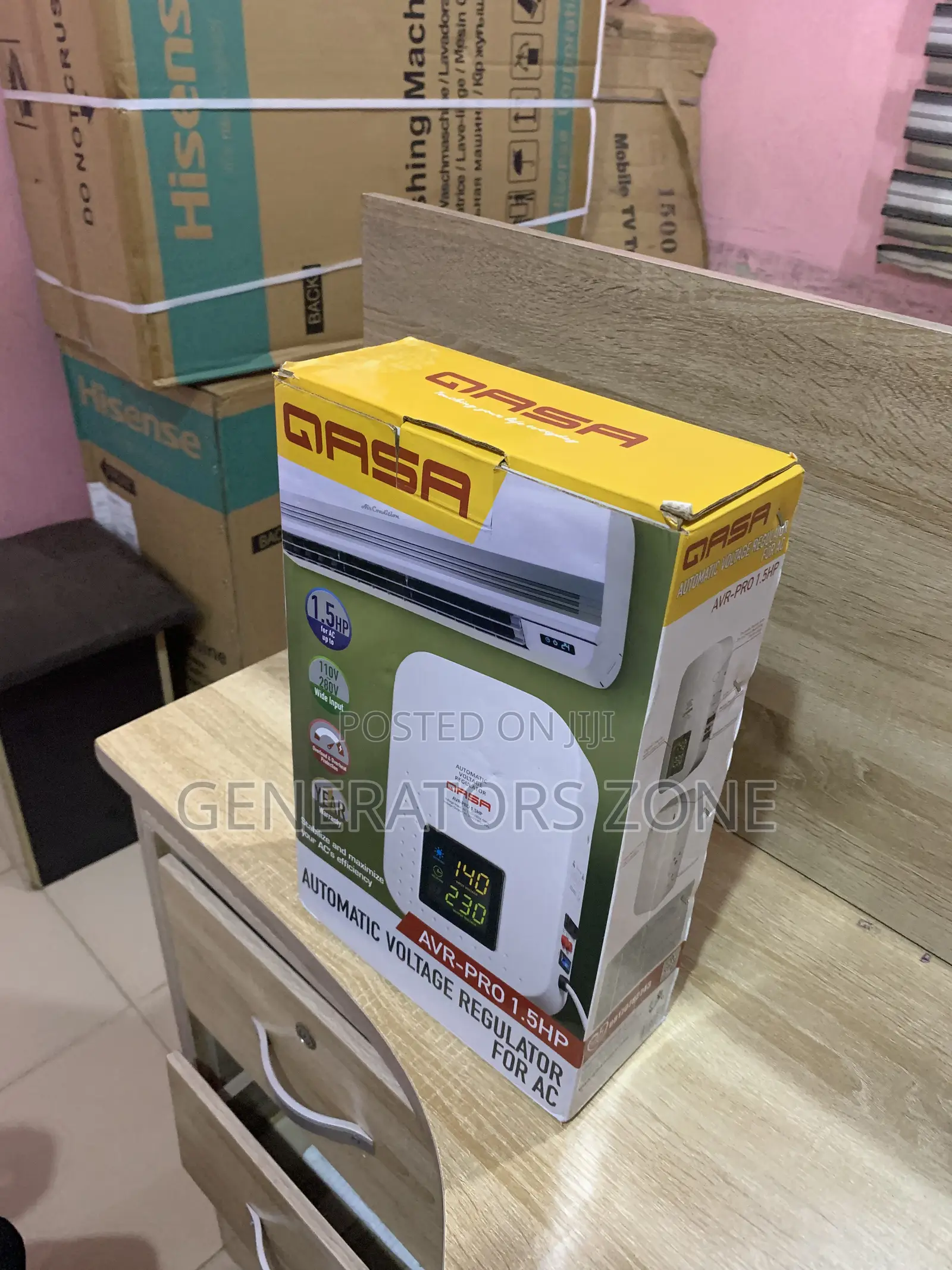 Qasa 2000w High-Performance Voltage Stabilizer