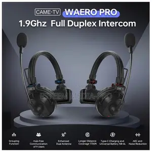 Cametv Waero Pro Wireles Intercom Headset - 16 + 2 Nano Pack