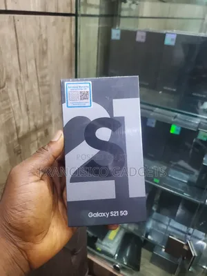 New Samsung Galaxy S21 5G 256 GB Silver