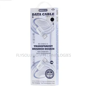 Remax Rc-C036 Usb-C to Usb-C 1.2m Data Cable 30w