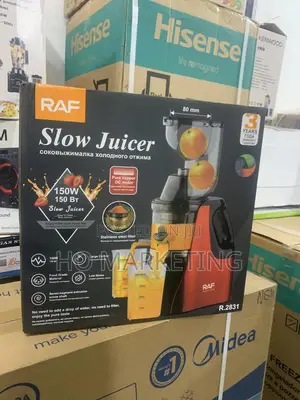 Raf Slow Juicer Blender (R.2831) – 2 L Stainless Mixer