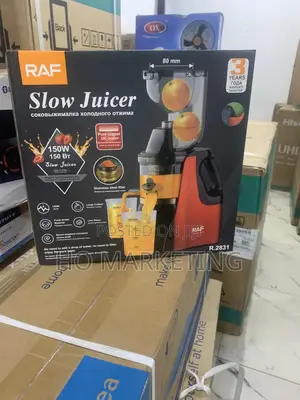 Raf 150w Slow Juicer R-2831- Anti-Rust Dishwasher Safe