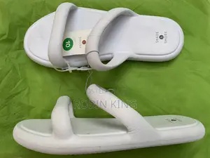 Shade and Shore Women White Slides Sandals Eur41 Uk8 Us10