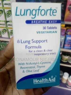 Healthaid Lungforte X30 Veg Tabs