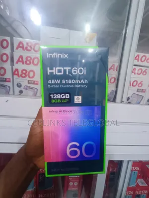 New Infinix Hot 50i 128 GB Black