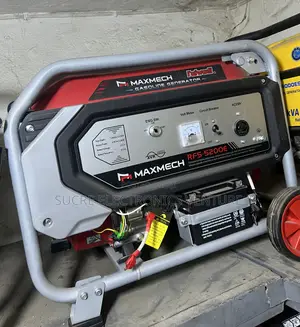 100% Copper Wire Maxmech 4.5kva Petrol Generator (Key Start)