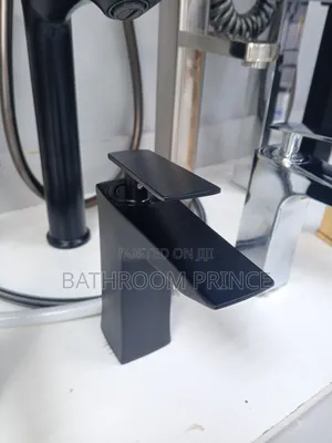 Matte Black Basin Mixer Faucet