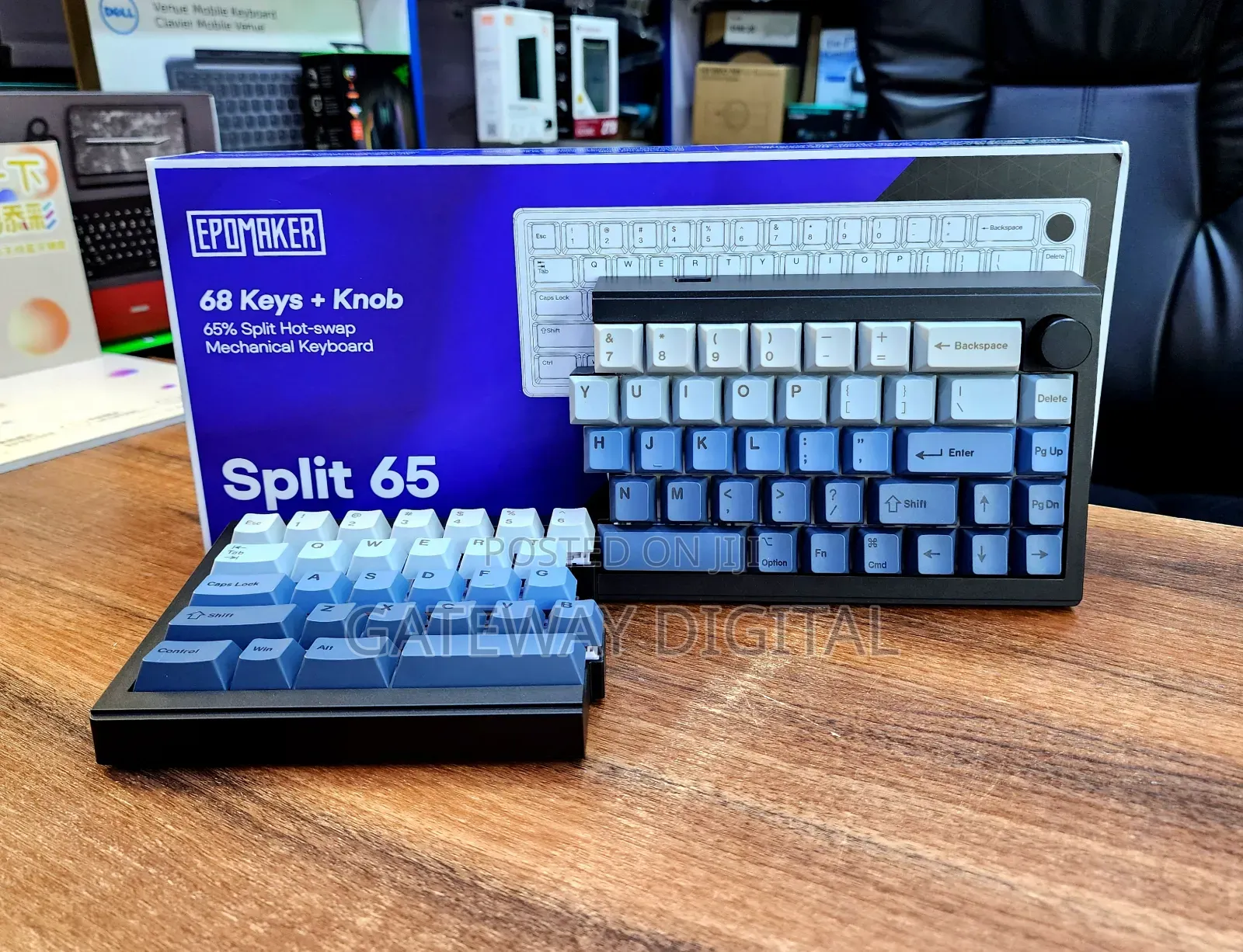 Epomaker Split65 Programmable Wireless Mechanical Keyboard