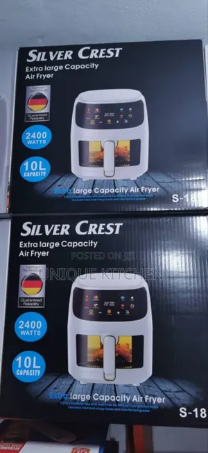 10litres Silver Crest Digital Transparent Air Fryer
