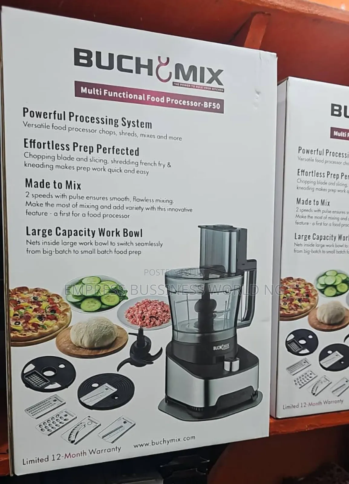 Buchymix Multifunctional Food Processor