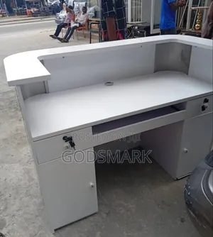 Reception Desk ( Front and Back View)