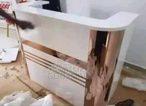 Reception Desk ( Front and Back View)