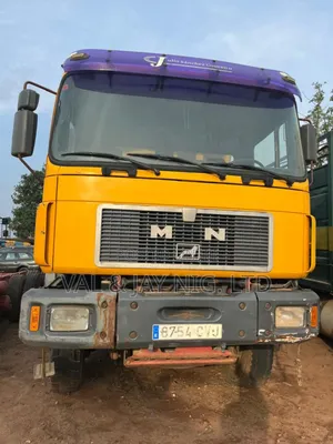 Man Diesel Tipper Truck 27.343 With Auxiliary 10 Tyres - Foreign Use