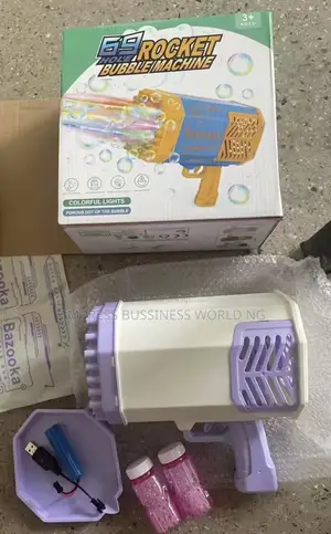 Kid’S Bubble Gun Machine -69 Holes