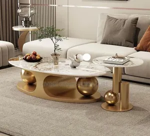 Nordoic Marble Top Centre Table