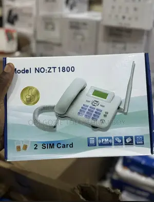 Double Sim Land Line Phone Is Available In Stock.