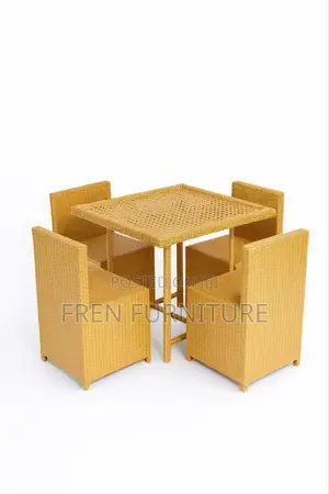 Rattan Chairs With Canter Table