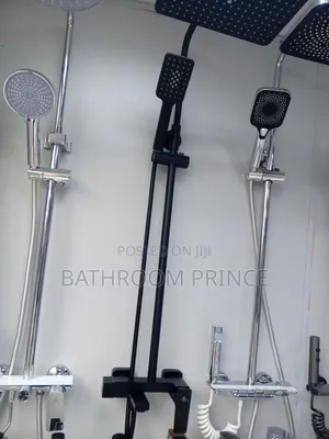 Black Modern Wall Mount Shower Mixer