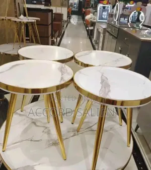 Center Table and 4 Uniform Side Table