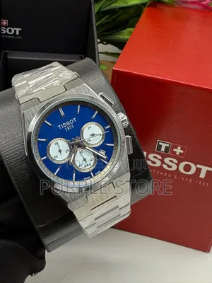 Tissot PRX 1853 *Functional Chronograph* Silver Chain Watch