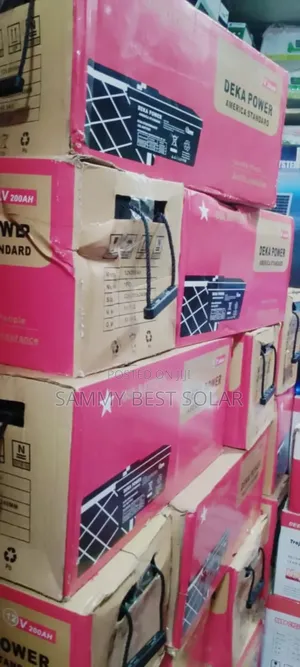 12v/200ah Deka Power Gel Battery America Standard 