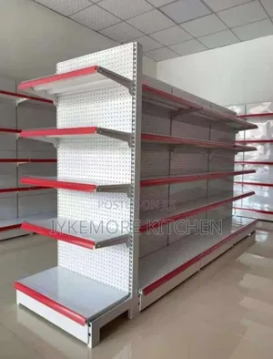 Single Sided Supermarket Shelves
