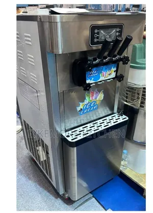 Industrial Free Standing 3 Tap Ice Cream Machine