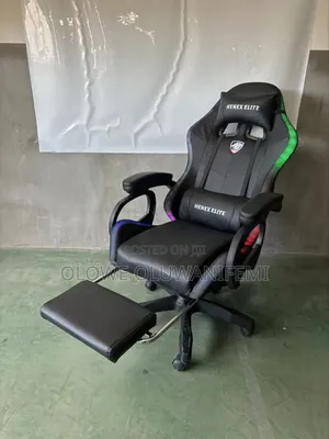 Gaming Chair, With Speaker and Light