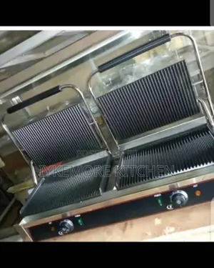 Double Industrial Electric Shawarma Toasting Machine
