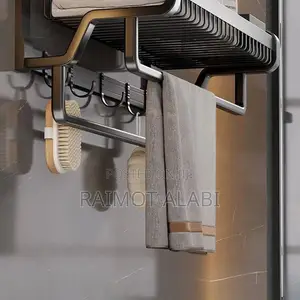 Wall Mounted Bathroom Rack