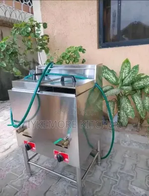 Free Standing 40 Liters Double Bascket Gas Fryer
