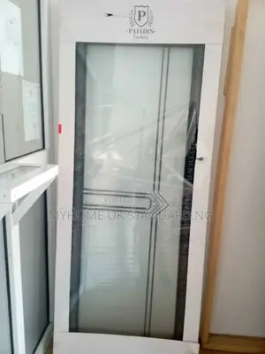 Turkey Tampered Full Glass Toilet Door