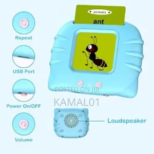 Educational Children Talking Flash Card Device Activities