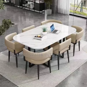 Marble Dining Table And 6 Chairs