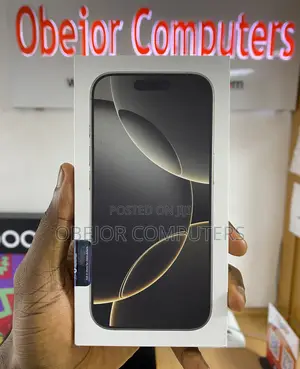 New Apple iPhone 16 Pro 128 GB Black