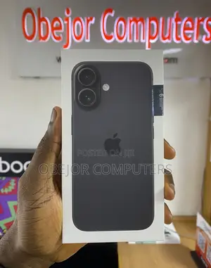 New Apple iPhone 16 256 GB Black