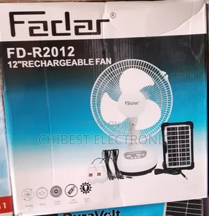 Fadar Rechargeable Table Fan 3 in 1